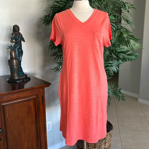 Belle by Kim Gravel | Dresses | Belle By Kim Gravel Slub Knit One Pocket Tshirt Dress Sun Kissed Coral | Poshmark Belle by Kim Gravel | Dresses | Belle By Kim Gravel Slub Knit One Pocket Tshirt Dress Sun Kissed Coral | Poshmark